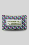 Furbish Shenanigans Needlepoint Pillow In Multi