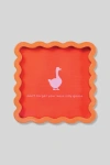 Furbish Silly Goose Lacquer Tray