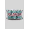 Furbish Sleigh Needlepoint Pillow In Multi