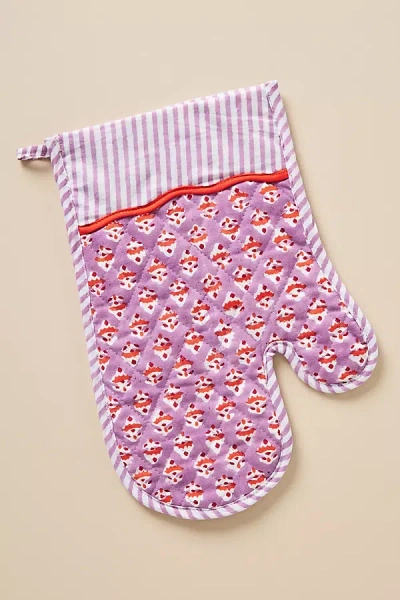Furbish Studio Ambroeus Oven Mitt In Pink