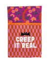 Furbish Studio Creep It Real Dish Towel In Pink