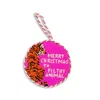 Furbish Studio Filthy Animal Needlepoint Ornament In Pink