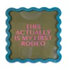 Furbish Studio First Rodeo Large Tray In Green