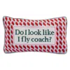 Furbish Studio Fly Coach Needlepoint Pillow, 15 X 9 In Multi
