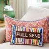 Furbish Studio Full Send Needlepoint Pillow