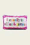 Furbish Studio Fun And Games Needlepoint Decorative Pillow