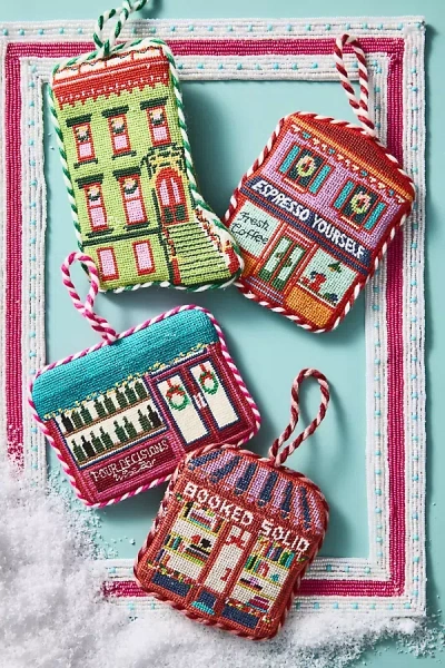 FURBISH STUDIO FURBISH HOLIDAY SCENE ORNAMENT
