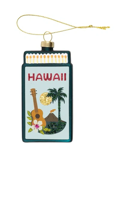 Furbish Studio Hawaii Matchbook Ornament In N,a