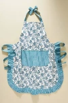 Furbish Studio Henney Apron In Blue
