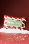Furbish Studio Holiday Needlepoint Pillow In Multi