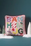 Furbish Studio Holiday Petite Needlepoint Pillow In Multi