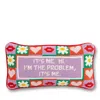 Furbish Studio It's Me Needlepoint Pillow, 14 X 8 In Multi