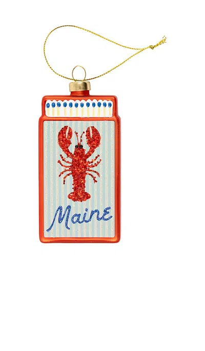 Furbish Studio Maine Matchbook Ornament In N,a