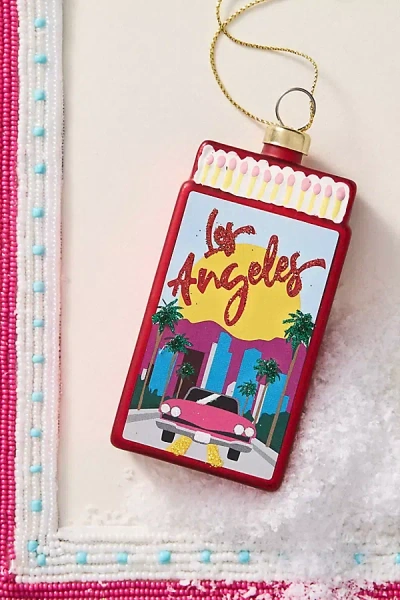 Furbish Studio Matchbook Ornament: California Edition In Multi