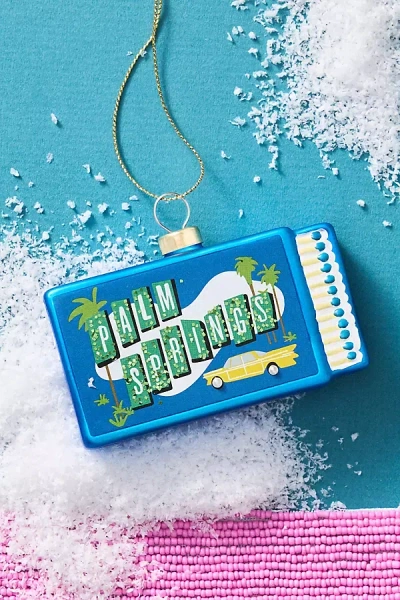 Furbish Studio Matchbook Ornament: California Edition In Multi
