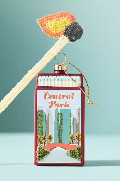 Furbish Studio Matchbook Ornament: Nyc Edition In Multi