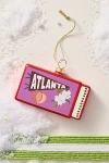 Furbish Studio Matchbook Ornament: South Edition In Red