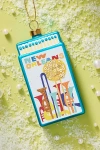 Furbish Studio Matchbook Ornament: South Edition In Blue
