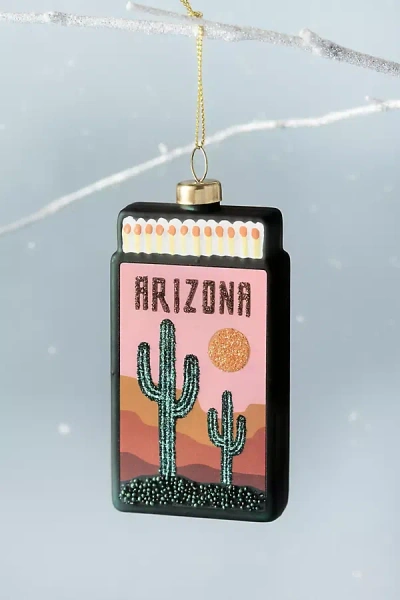 Furbish Studio Matchbook Ornament: State Edition In Multi