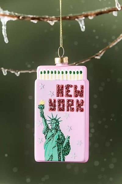 Furbish Studio Matchbook Ornament: State Edition In Multi