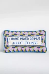 Furbish Studio Mini Needlepoint Pillow In Multi