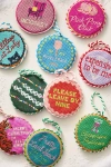 Furbish Studio Needlepoint Ornament In Multi