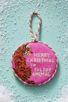 Furbish Studio Needlepoint Ornament In Multi