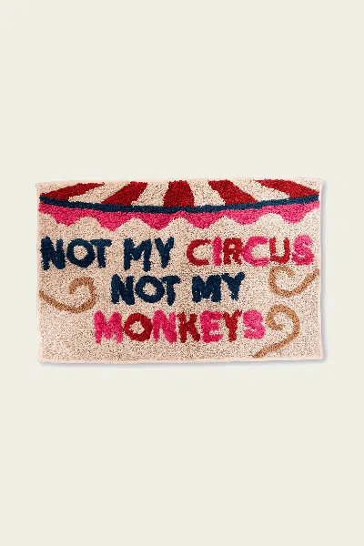 Furbish Studio Not My Circus Bath Mat