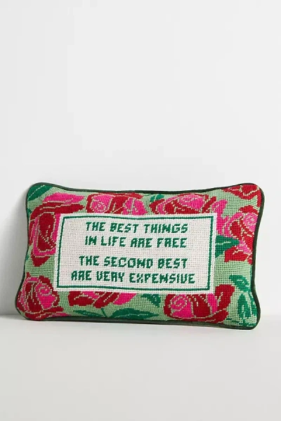 Furbish Studio Petite Needlepoint Pillow