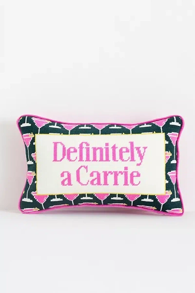 Furbish Studio Petite Needlepoint Pillow In Multi