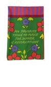 Furbish Studio Reservations Dish Towel In Green