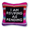 Furbish Studio Rsvp Needlepoint Pillow, 11 X 11 In Multi