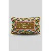Furbish Studio Scream Needlepoint Pillow In Multi
