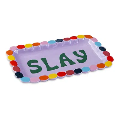 Furbish Studio Slay Trinket Tray In Multi