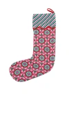 Furbish Studio Suzani Stocking In Red