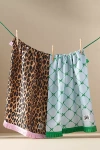 Furbish Studio Tea Towels, Set Of 2 In Animal Print