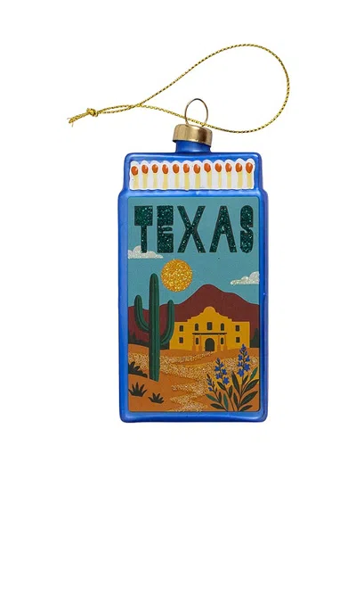 Furbish Studio Texas Matchbook Ornament In N,a