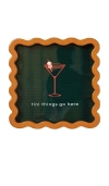 Furbish Studio Tiny Things Lacquer Tray In Green