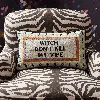 Furbish Studio Witch Don't Kill My Vibe Needlepoint Pillow