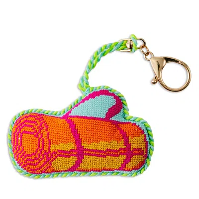 Furbish Studio Yoga Mat Bag Charm In Red