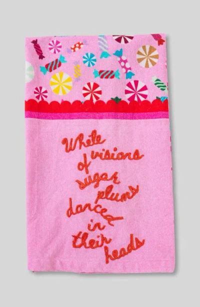Furbish Sugar Plums Dish Towel In Multi