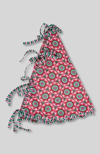 Furbish Suzani Tree Skirt In Multi