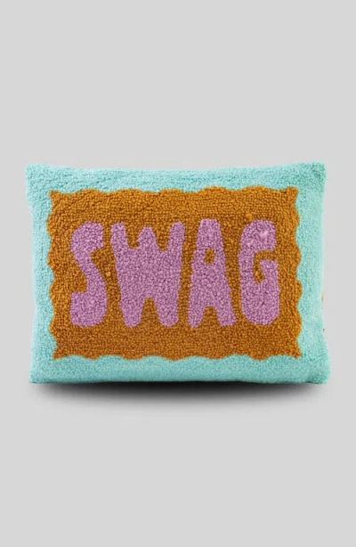 Furbish Swag Pillow In Multi