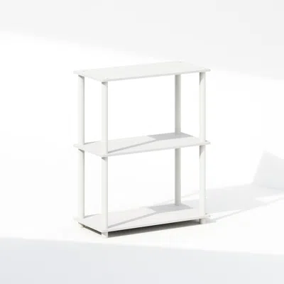Furinno 3-tier Multipurpose Compact Display Rack, Shelving Unit, Bookcase