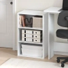 Furinno Basic Open Shelf Bookcase, Bookshelf, Storage Organizer, White In White