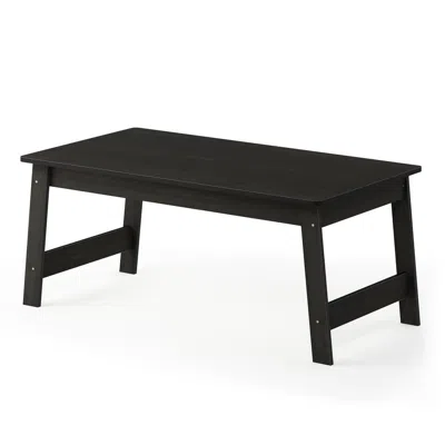 Furinno Beginning Coffee Table, Espresso 18040ex In Black