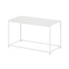 Furinno Camnus Modern Living Coffee Table, Solid White/white In White