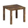 Furinno Classic Homey Square Side Table, Amber Pine