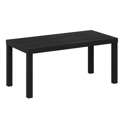 Furinno Classic Simple Coffee Table For Living Room, Black