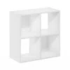 Furinno Cubic Storage Cabinet, 2x2, White